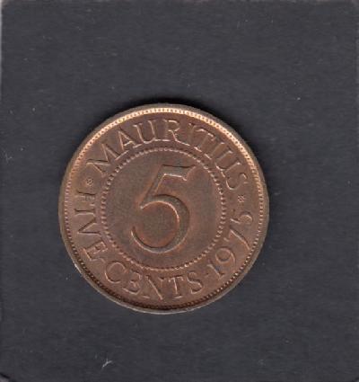 Beschrijving: 5 Cent ELIZABETH II 